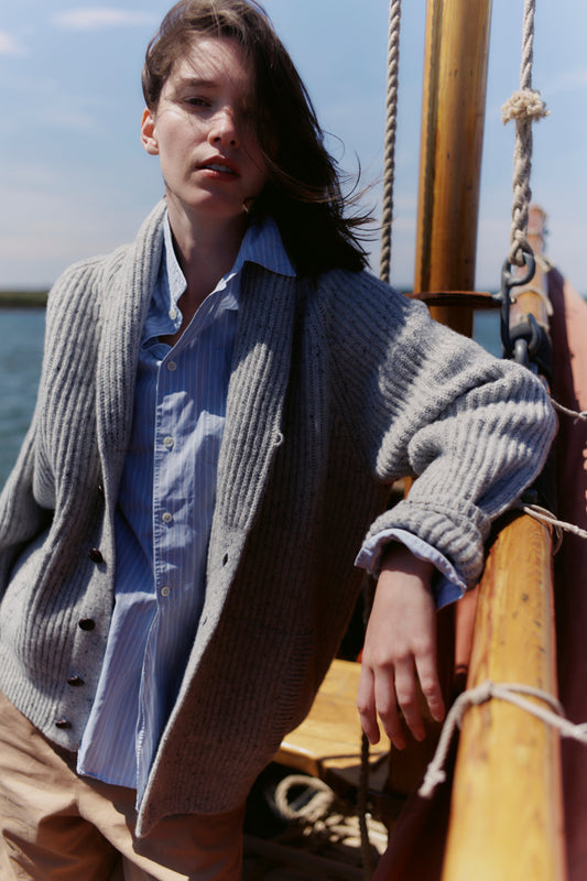Bosie Blue Mogganer Harbourmaster Cardigan 10