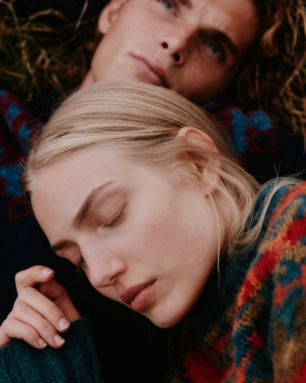 Braemar jumper in Tempest from the Bosie Knitwear autumn/winter 2026 collection – pure wool knitwear, knitted in Scotland