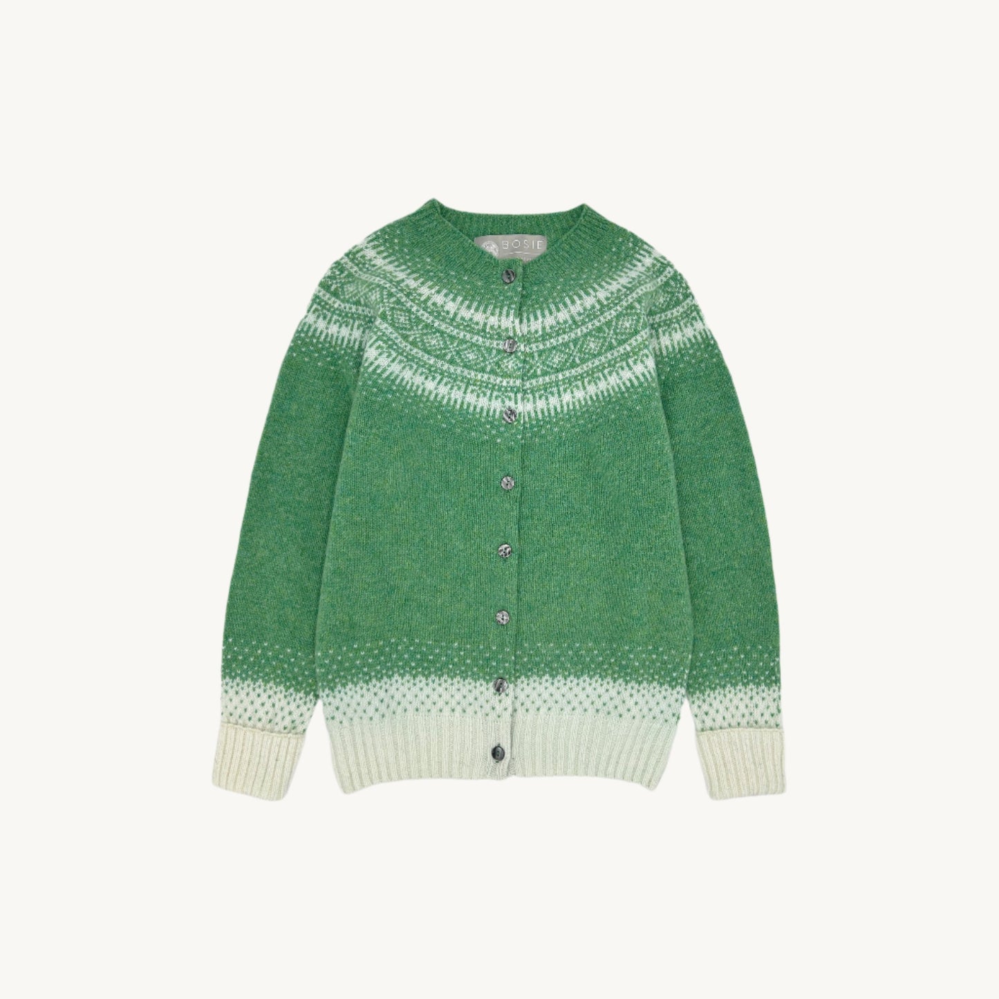 Bosie Knitwear Fall Cardigan in MInt Green