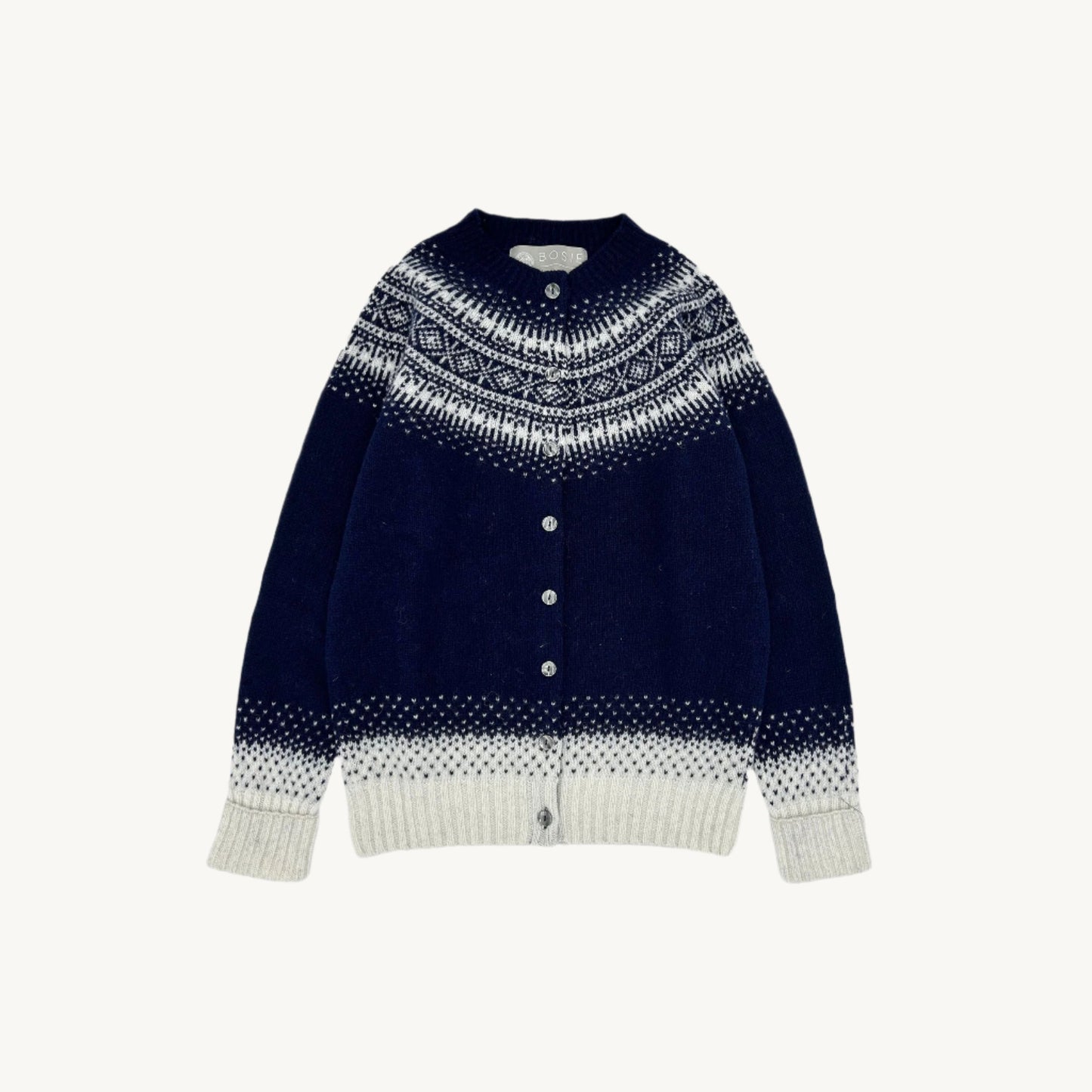 Bosie Knitwear Fall Cardigan in Navy