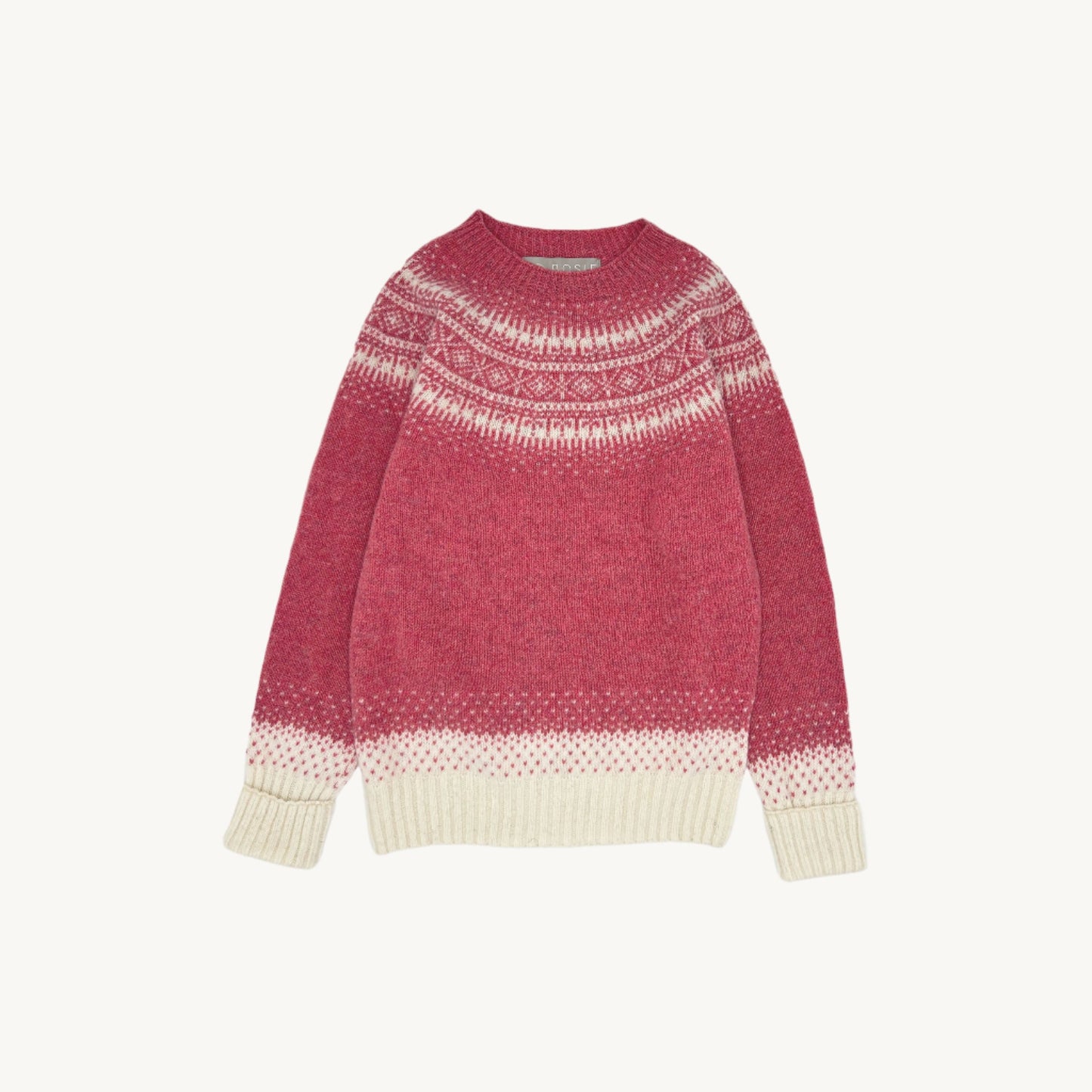 Bosie Knitwear Fall Sweater in Rosebud Pink