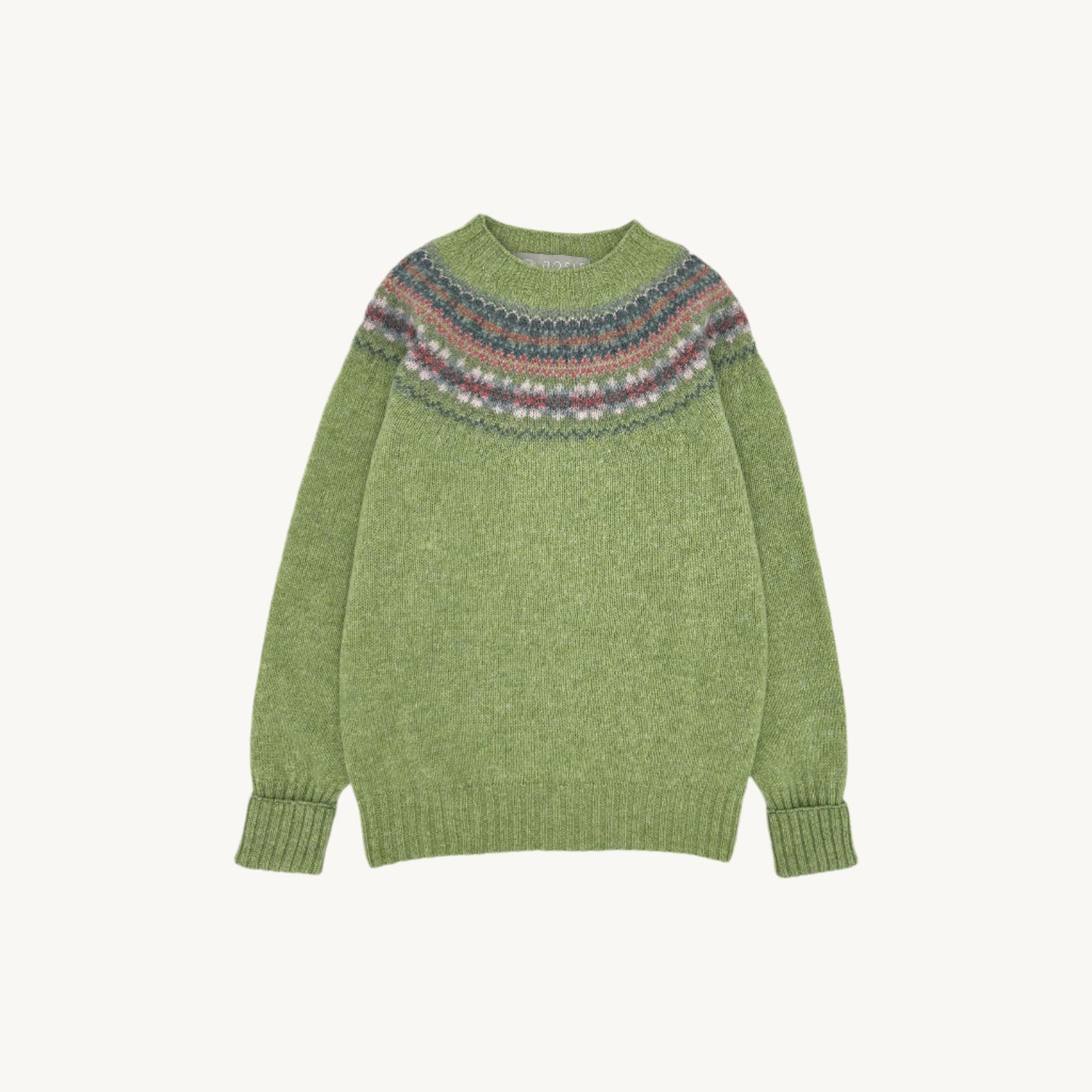 Bosie Knitwear West Coast Sweater in Spring Meadow Green